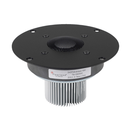 Peerless - 1" Corundum Dome Tweeter - DA25TX00-08
