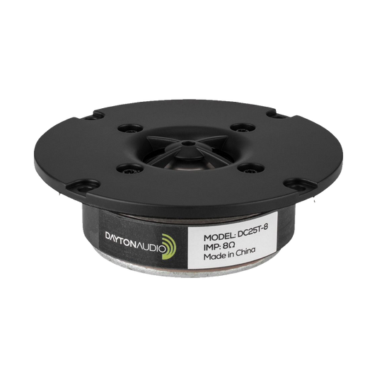 Dayton Audio - 1" Dome Tweeter Titanium - DC25T-8