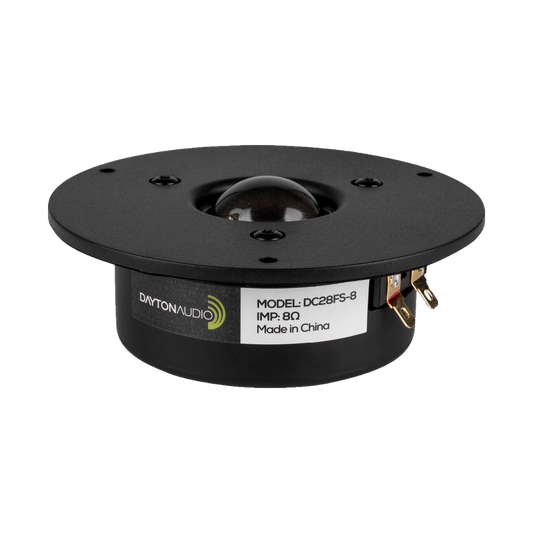 Dayton Audio - 1⅛" Silk Dome Shielded Tweeter - DC28FS-8