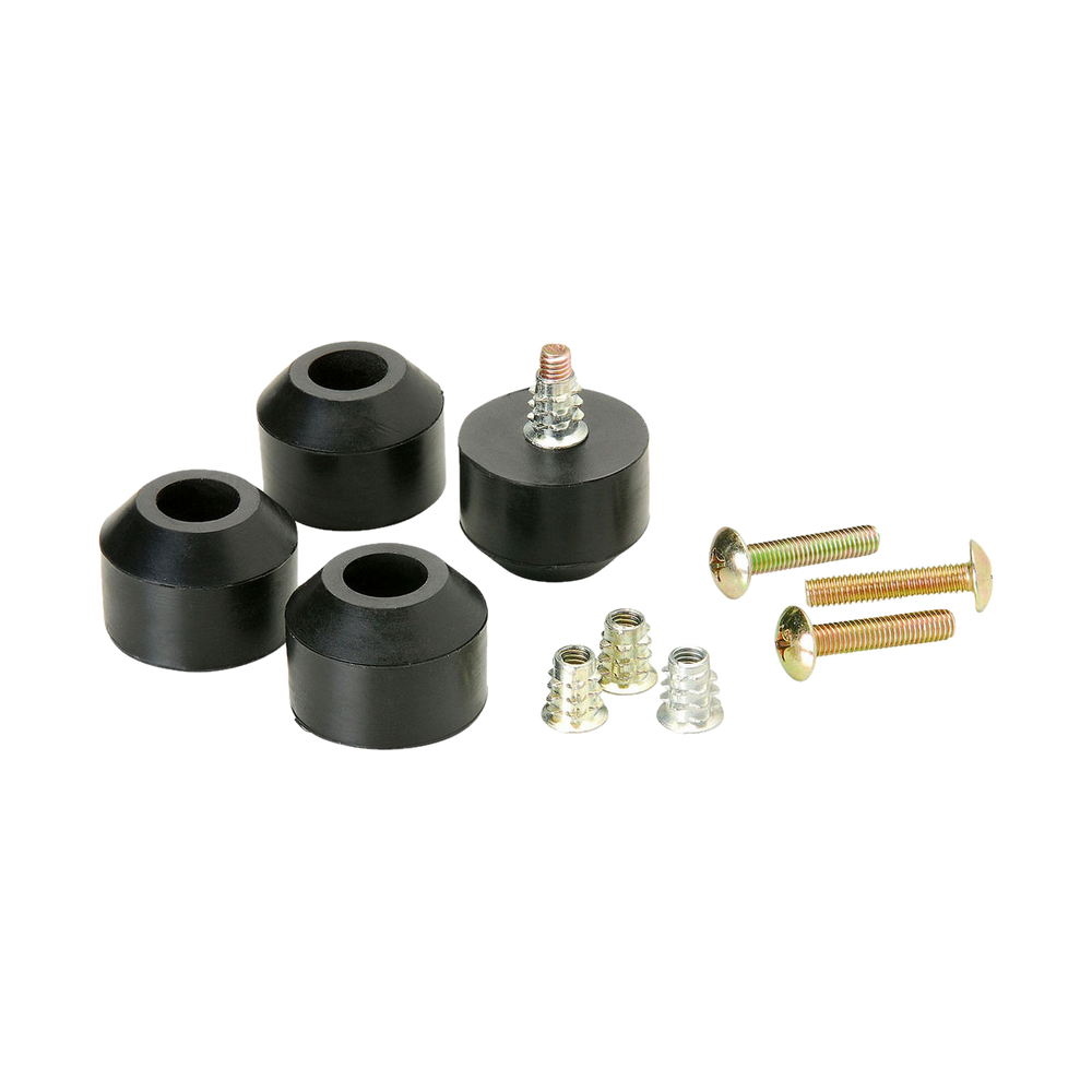 Dayton Audio - Heavy Duty Rubber Speaker Feet, 4 Pack - DRFS1