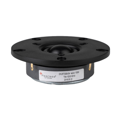 Peerless - 1" Silk Dome Tweeter - DX25TG59-04