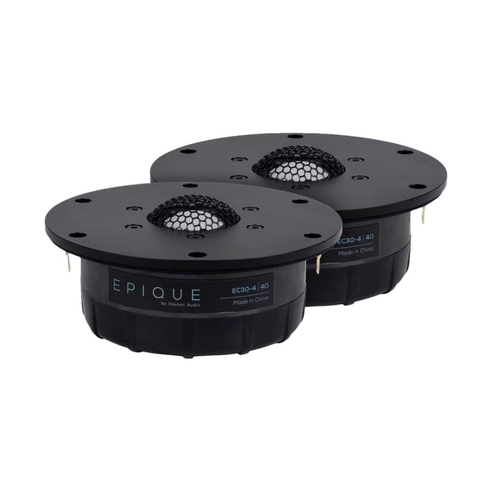 Dayton Audio - 30mm Epique Ceramic Dome Tweeter Matched Pair - EC30MP-4