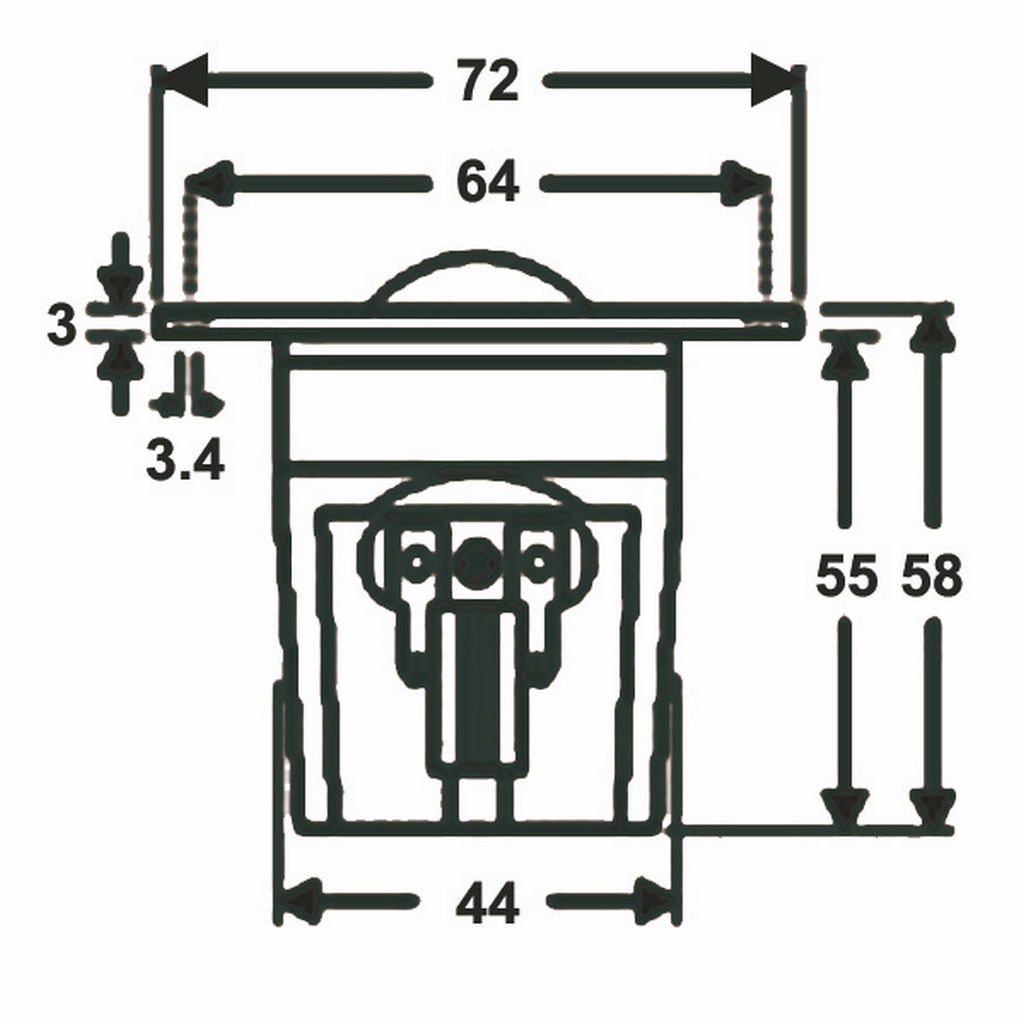 Morel - 1⅛" Dome Tweeter 8 Ohm - ET448