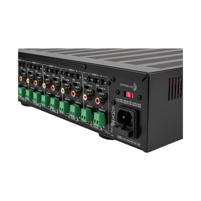 Dayton Audio - 12-Channel Class A/B Multi-Zone Amplifier - MA1240A