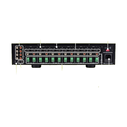 Dayton Audio - 12-Channel Class A/B Multi-Zone Amplifier - MA1240A