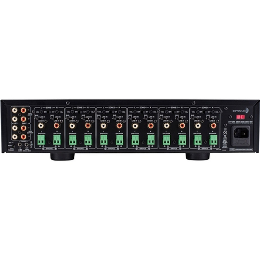 Dayton Audio - 12-Channel Class A/B Multi-Zone Amplifier - MA1240A