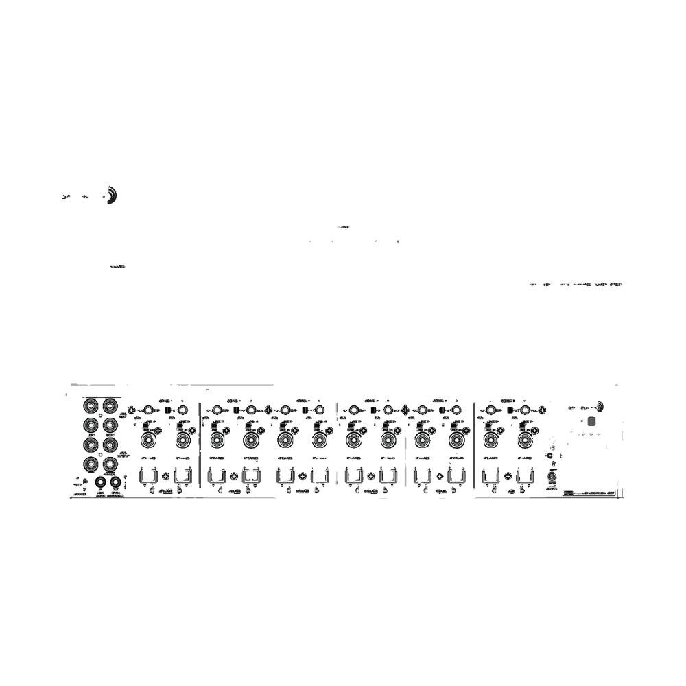 Dayton Audio - 12-Channel Class-D Multi-Zone Amplifier - MA1260