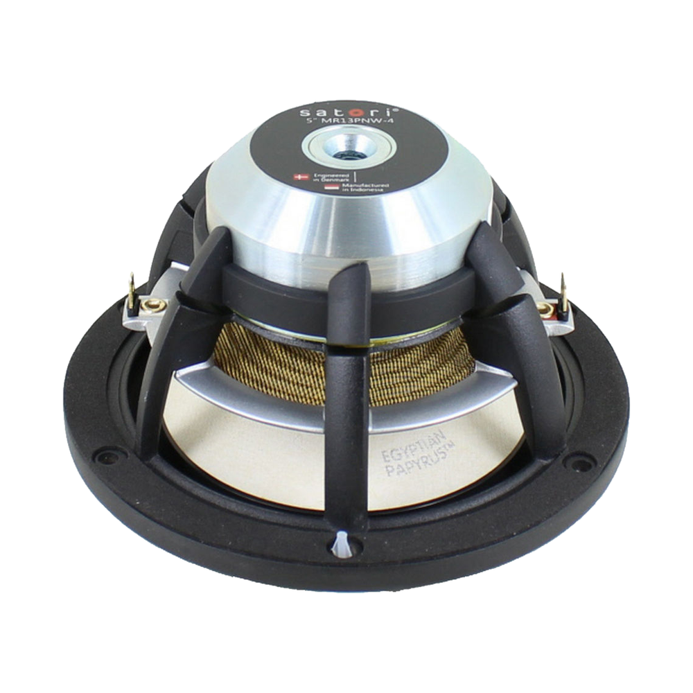 SB Acoustics - 5" Satori White Cone Mid-Range - MR13PNW-4
