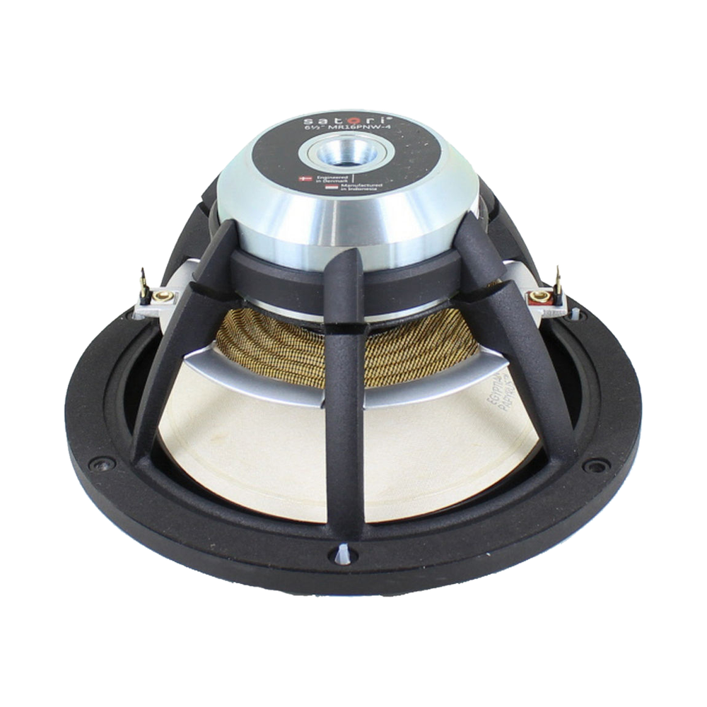 SB Acoustics - 6.5" Satori White Cone Mid-Range - MR16PNW-4