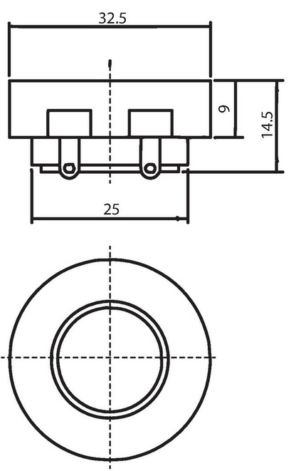 Dayton Audio - ⅝" Dome Tweeter Neo - ND16FA-6