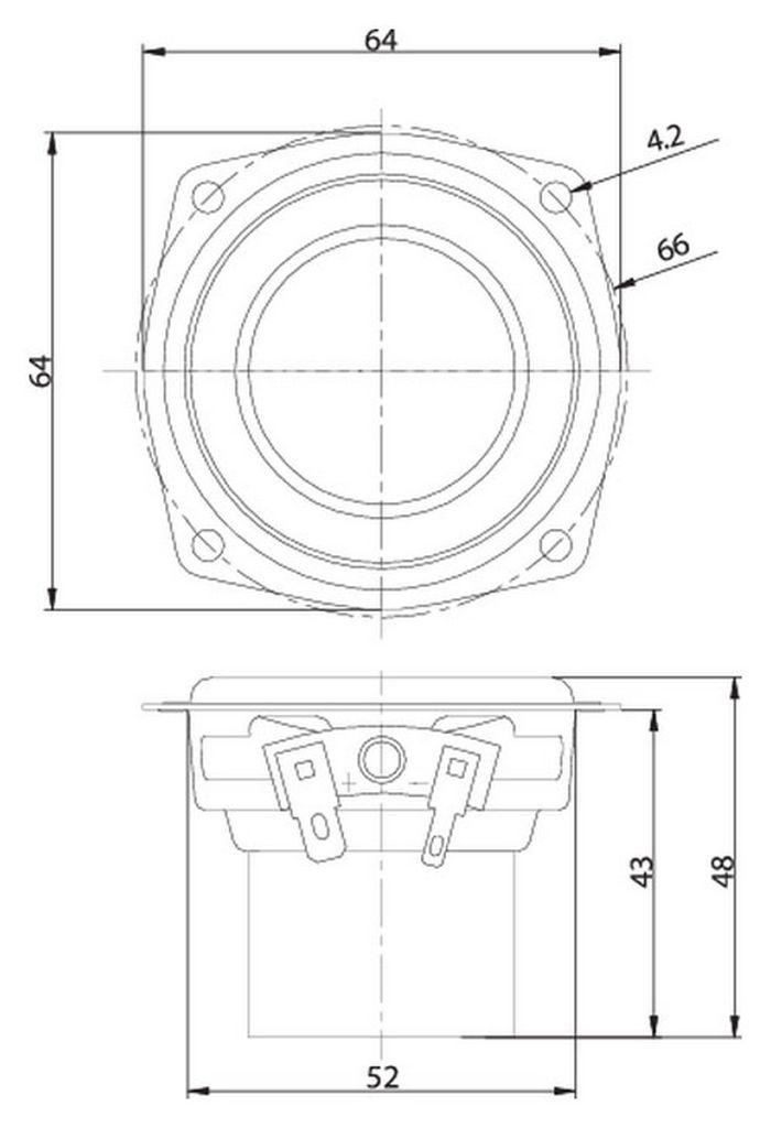 Dayton Audio - 2½" Full Range Driver - ND65-8