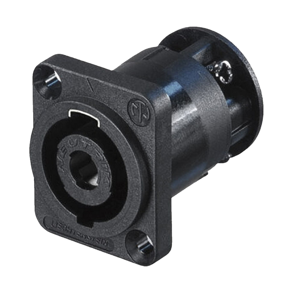 Neutrik - speakON 4-Pole Panel Socket, Screw Terminals - NL4MPST