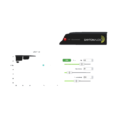 Dayton Audio - 800W DSP PA Plate Amplifier - PPA800DSP
