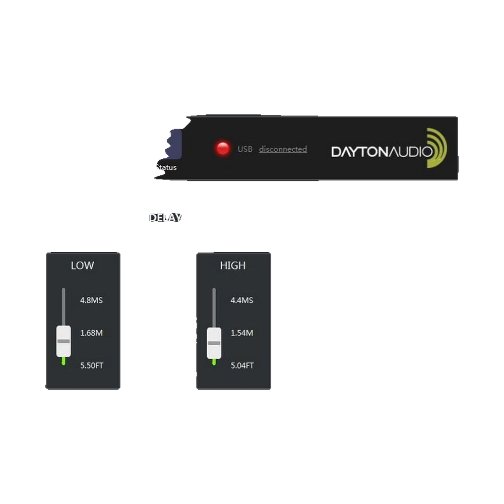 Dayton Audio - 800W DSP PA Plate Amplifier - PPA800DSP