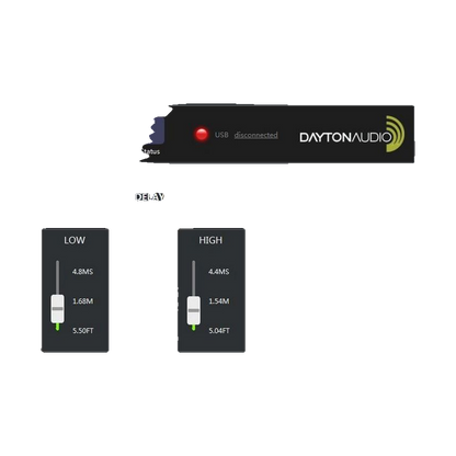 Dayton Audio - 800W DSP PA Plate Amplifier - PPA800DSP