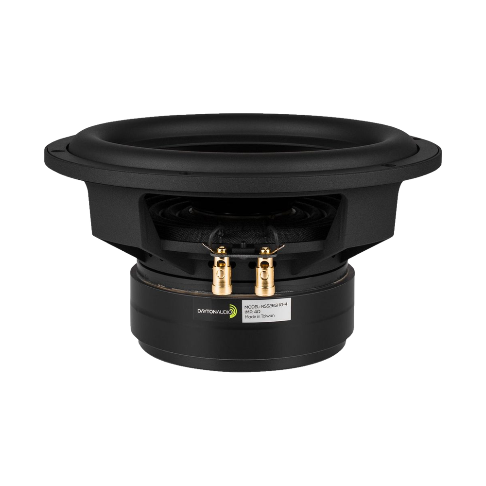 Dayton Audio - 10" Reference Series HO Subwoofer - RSS265HO-4