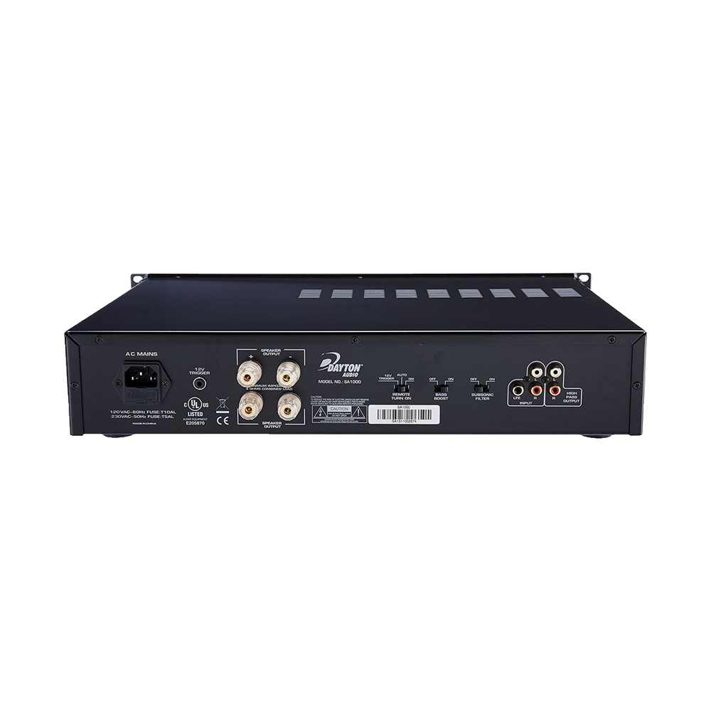 Dayton Audio - Subwoofer Amplifier - SA1000