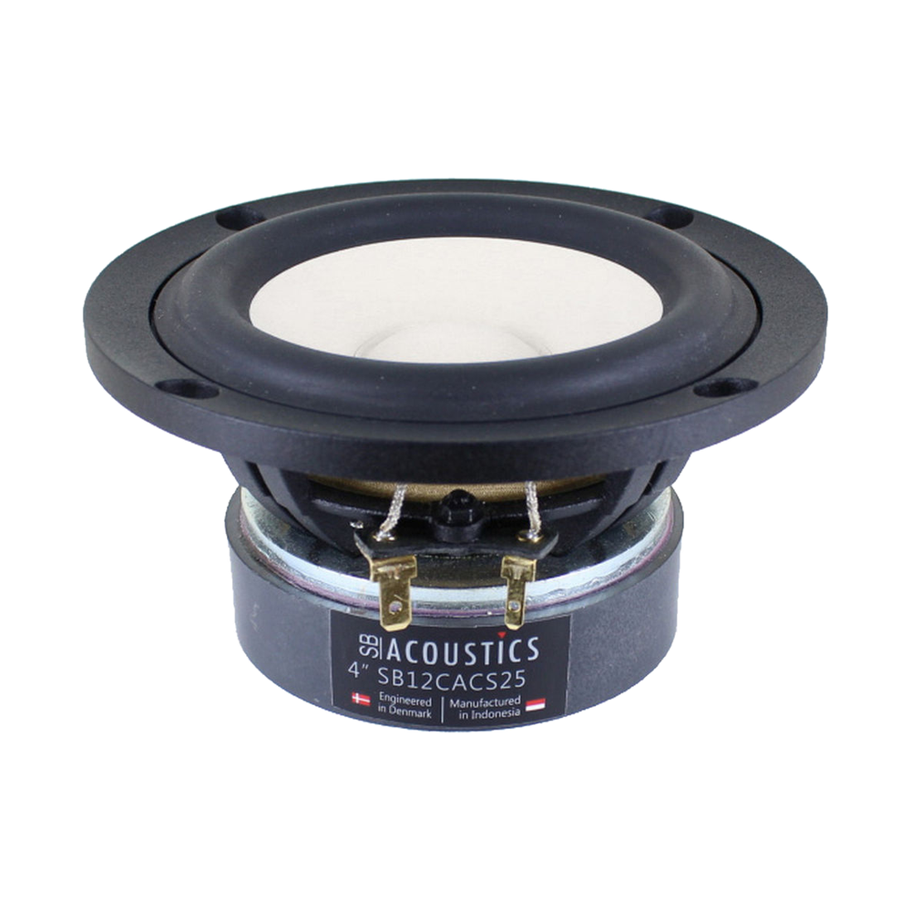 SB Acoustics - 4" CACS Mid-Woofer - SB12CACS25-4