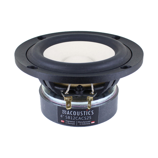 SB Acoustics - 4" CACS Mid-Woofer - SB12CACS25-4