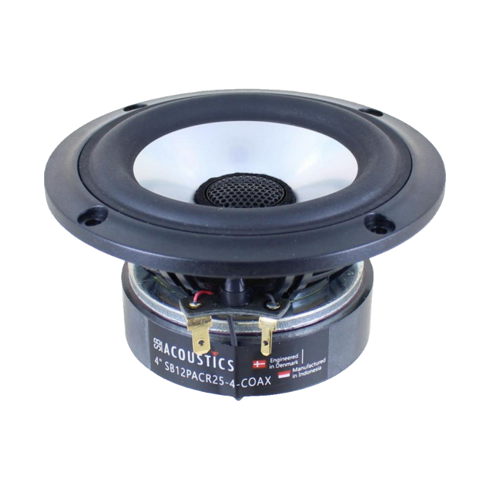 SB Acoustics - 4" PACR Coaxial - SB12PACR25-4-COAX