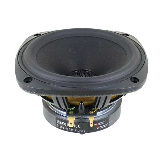 SB Acoustics - 5" PFC Mid-Woofer - SB13PFC25-4-COAX