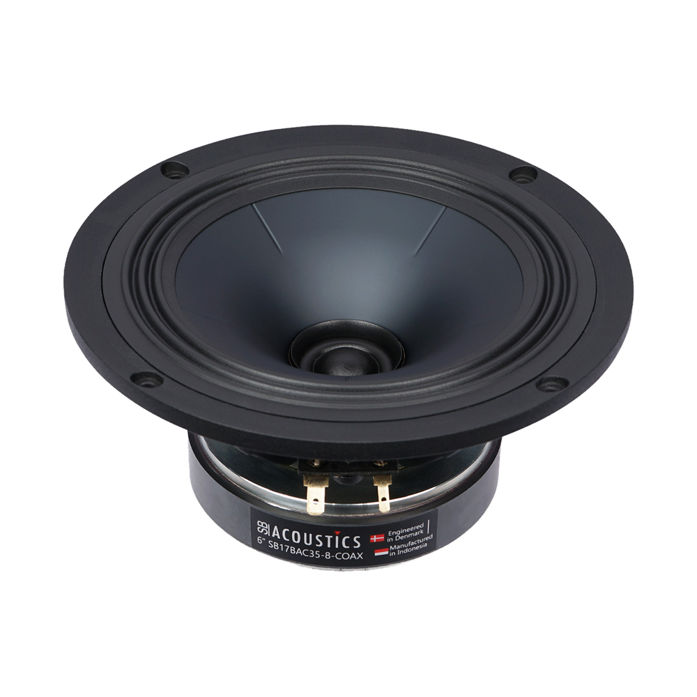 SB Acoustics - 6.5" BAC Coaxial - SB17BAC35-8-COAX