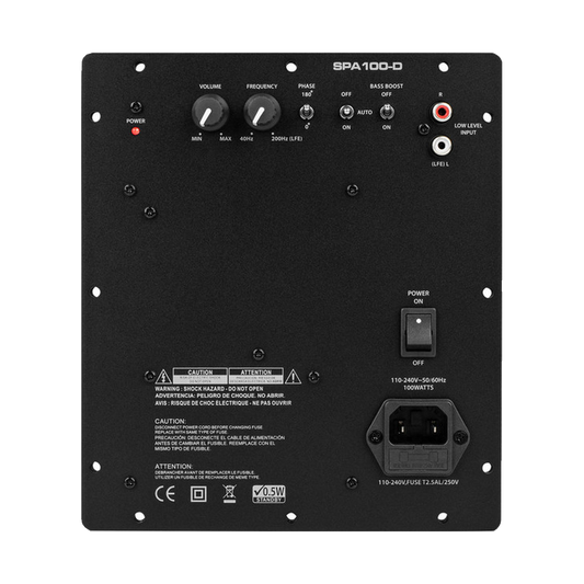 Dayton Audio - 100W Plate Amplifier - SPA100-D