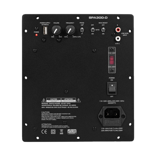 Dayton Audio - 300W Plate Amplifier - SPA300-D