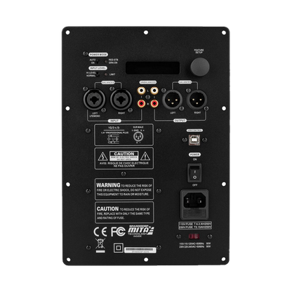 Dayton Audio - 500W DSP Plate Amplifier - SPA500DSP