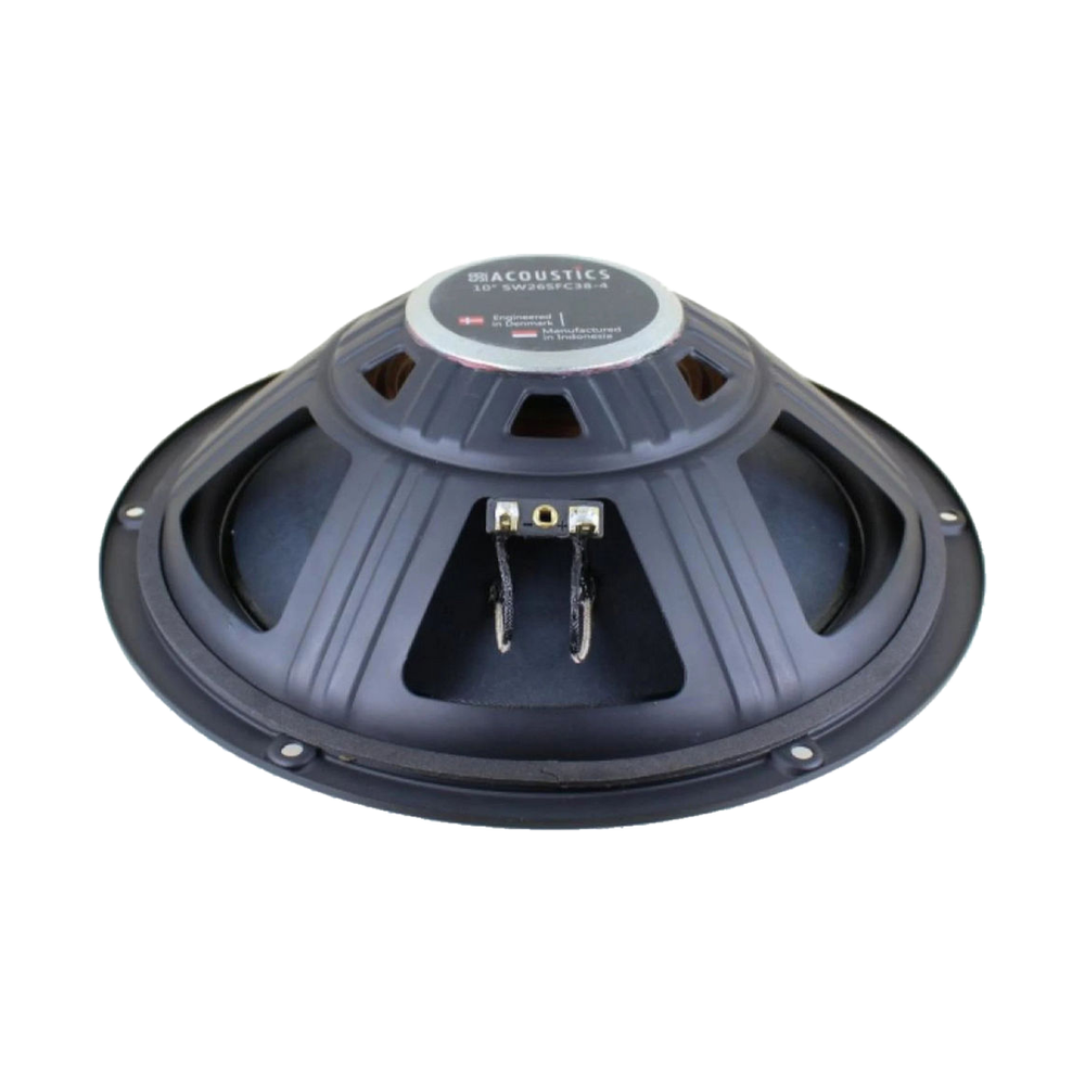SB Acoustics - 10" SFC Shallow Subwoofer - SW26SFC38-4