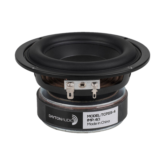 Dayton Audio - 4" Midbass Driver Paper - TCP115-4