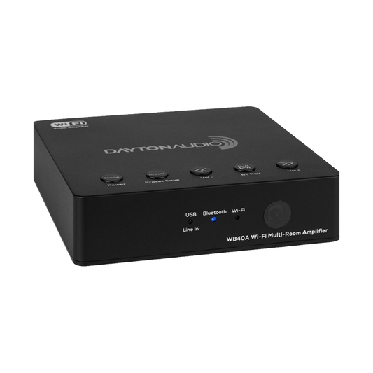Dayton Audio - 20W Streaming Amplifier with WiFi & BT - WB40A