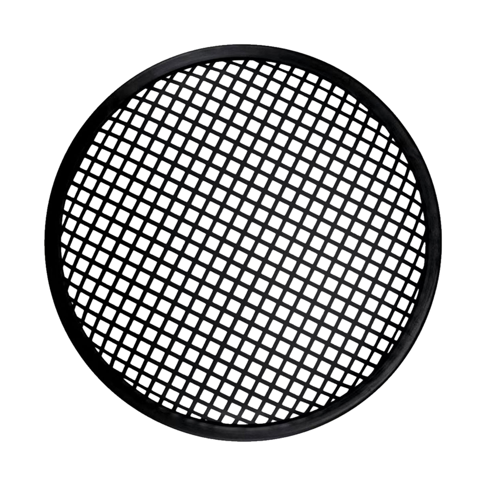 Dayton Audio - 12" Waffle Speaker Grille, Black Steel - WSG12