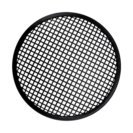Dayton Audio - 12" Waffle Speaker Grille, Black Steel - WSG12