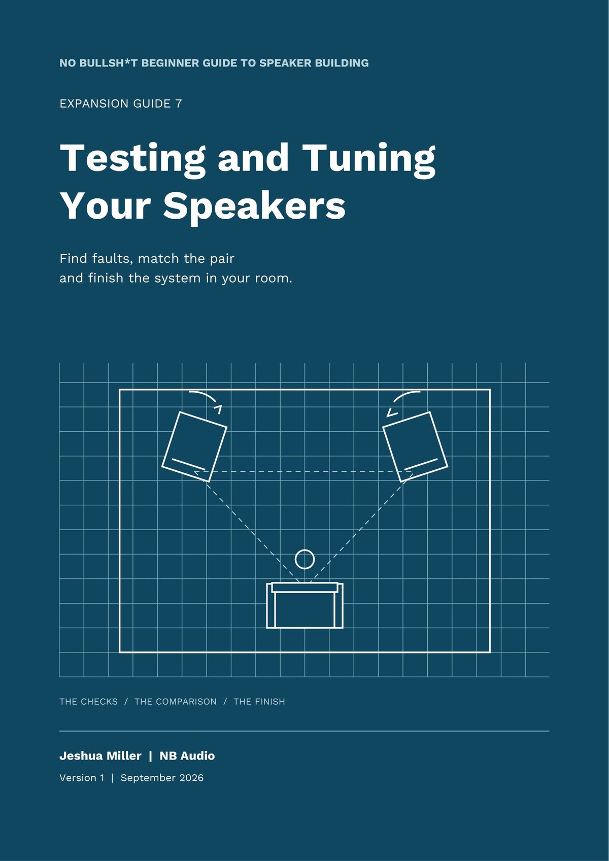 Cover of No Bullsh*t Beginner Guide to Speaker Building, Expansion Guide 7