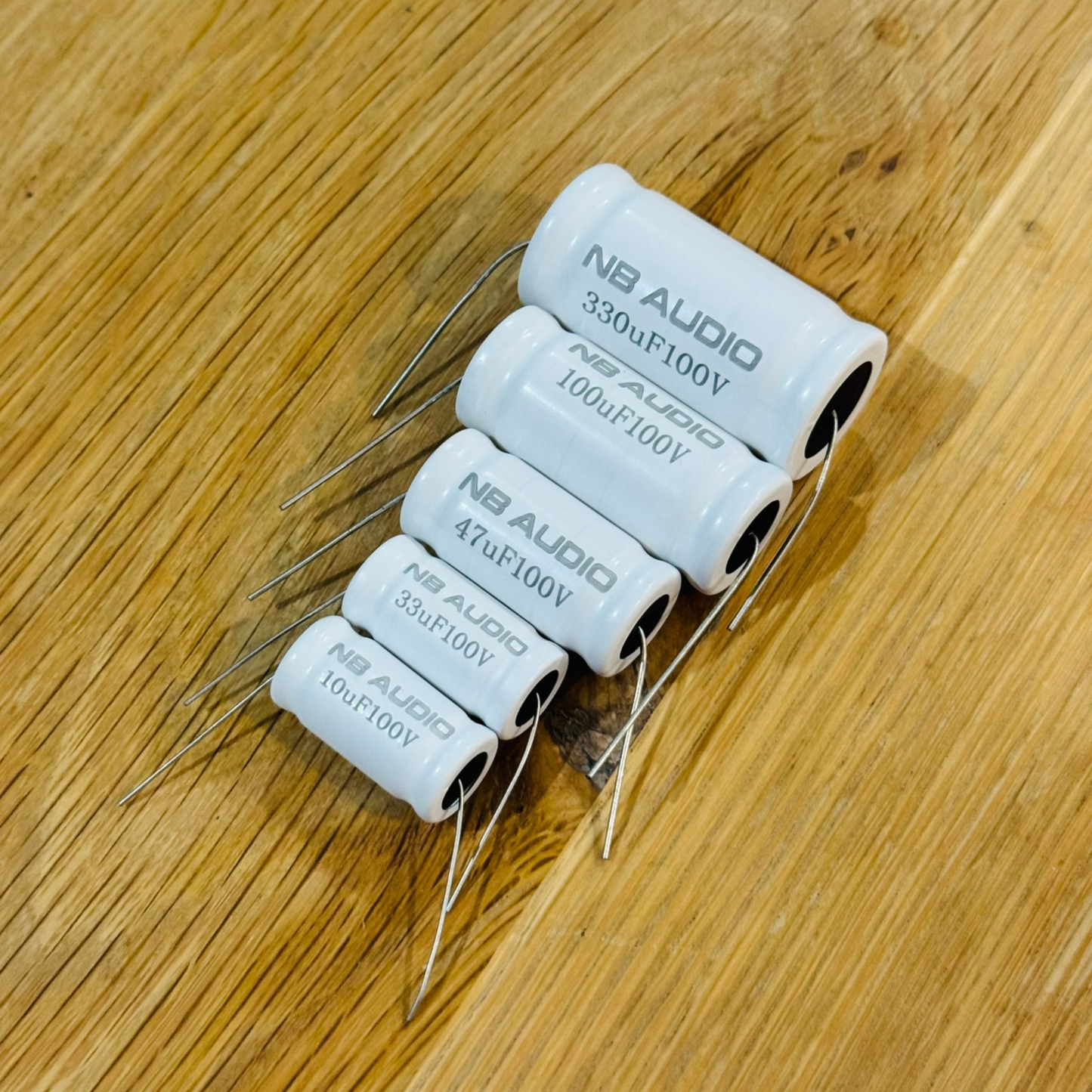 NB Audio - Axial Electrolytic Capacitors - 10% Tolerance