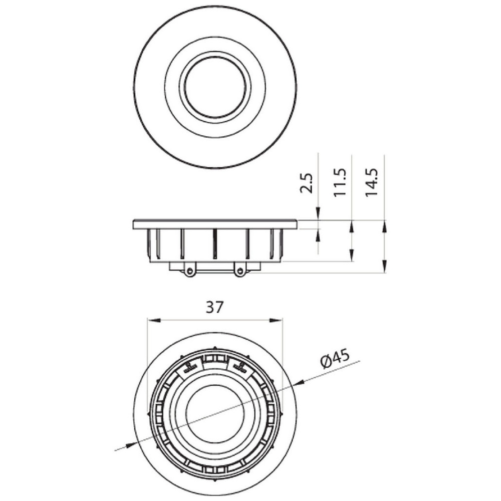 Dayton Audio - ⅝" Tweeter Neo - ND16FA-4