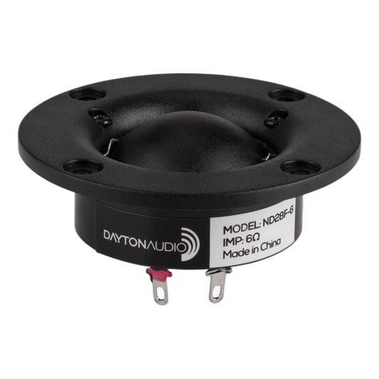 Dayton Audio - 1⅛" ND Soft Dome Tweeter - ND28F-6