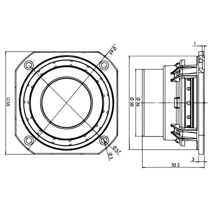 Peerless - 2" Full Range Driver - P830970