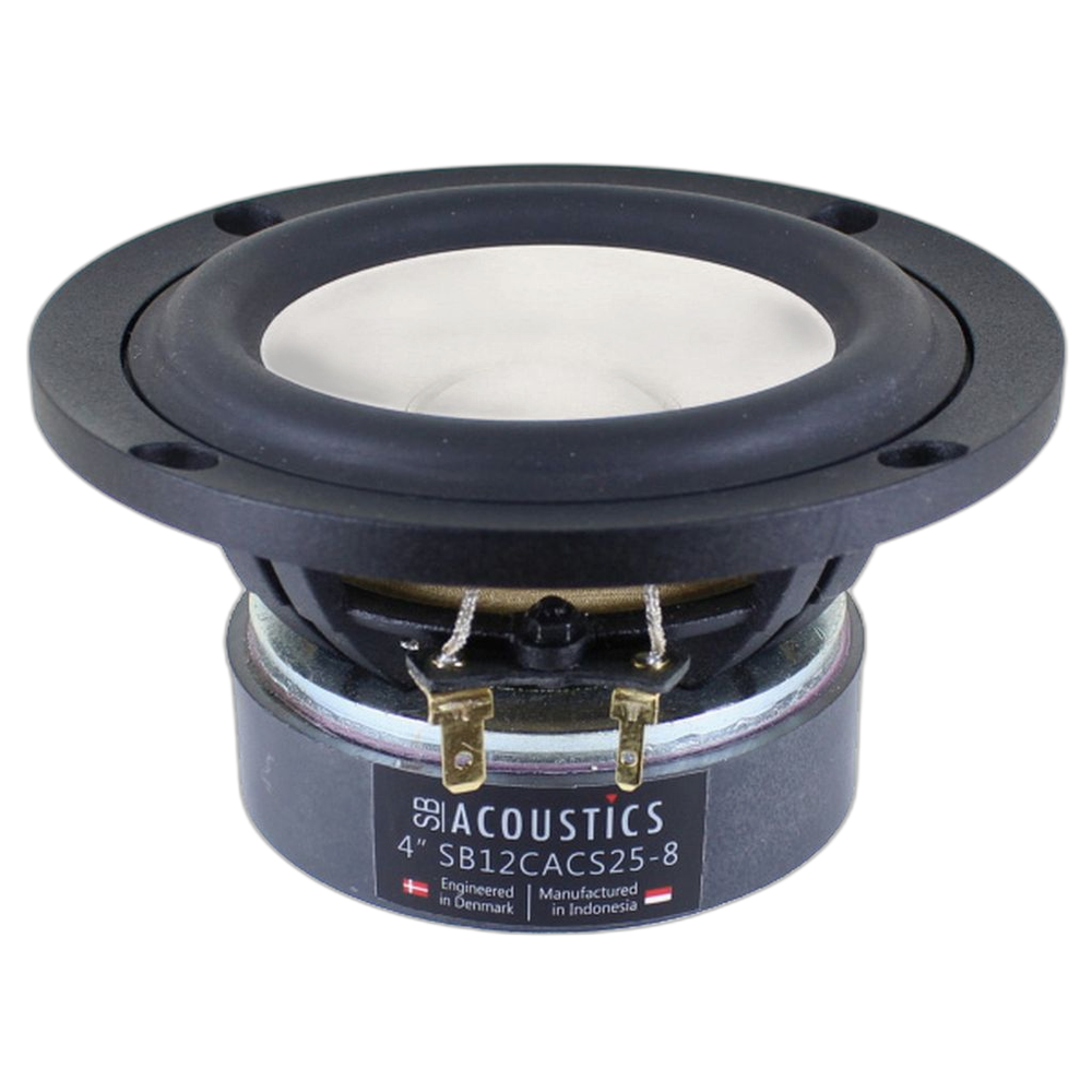 SB Acoustics - 4" CACS Mid-Woofer - SB12CACS25-8