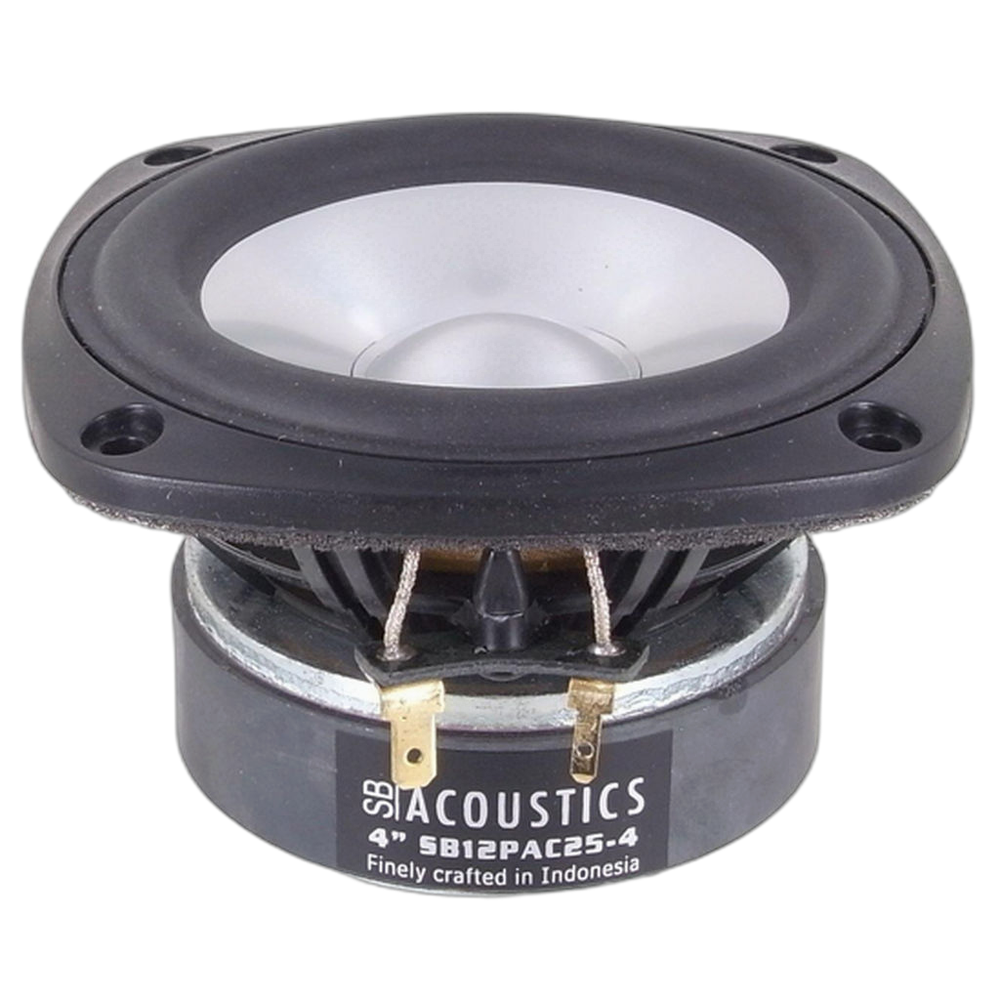 SB Acoustics - 4" PAC Mid-Woofer - SB12PAC25-4