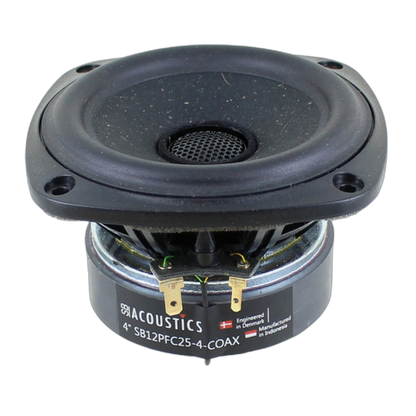 SB Acoustics - 4" PFC Coaxial - SB12PFC25-4-COAX