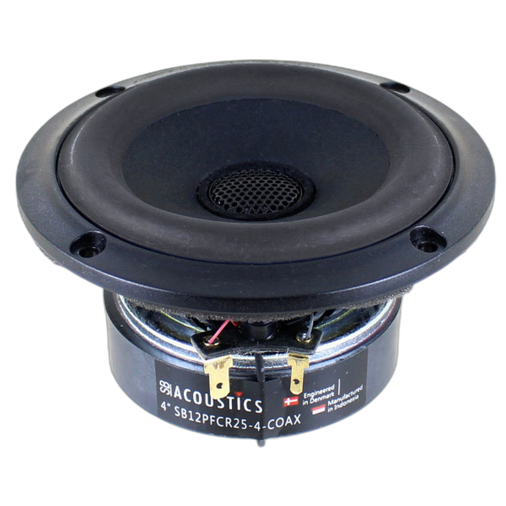SB Acoustics - 4" PFCR Coaxial - SB12PFCR25-4-COAX