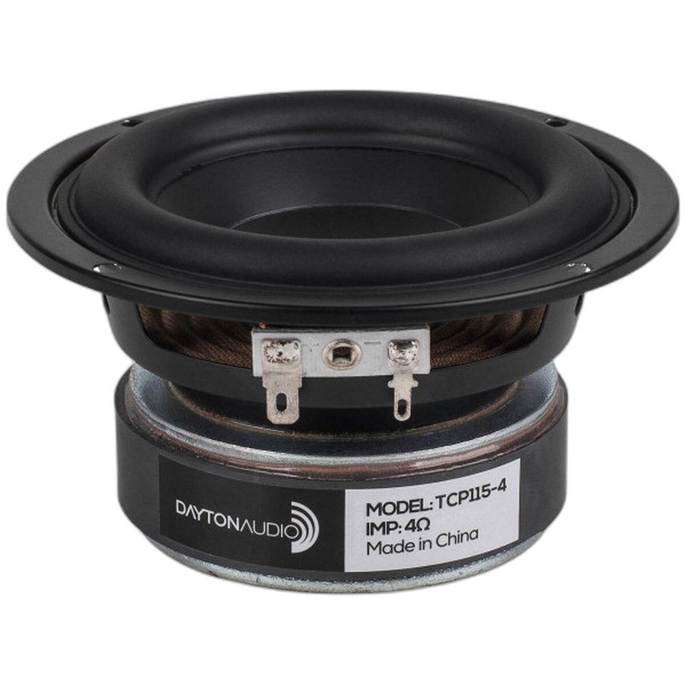 Dayton Audio - 4" Midbass Driver Paper - TCP115-4