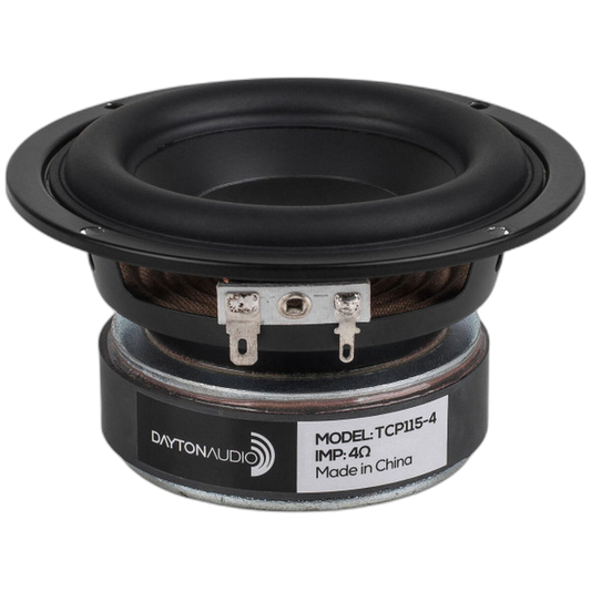 Dayton Audio - 4" Midbass Driver Paper - TCP115-4