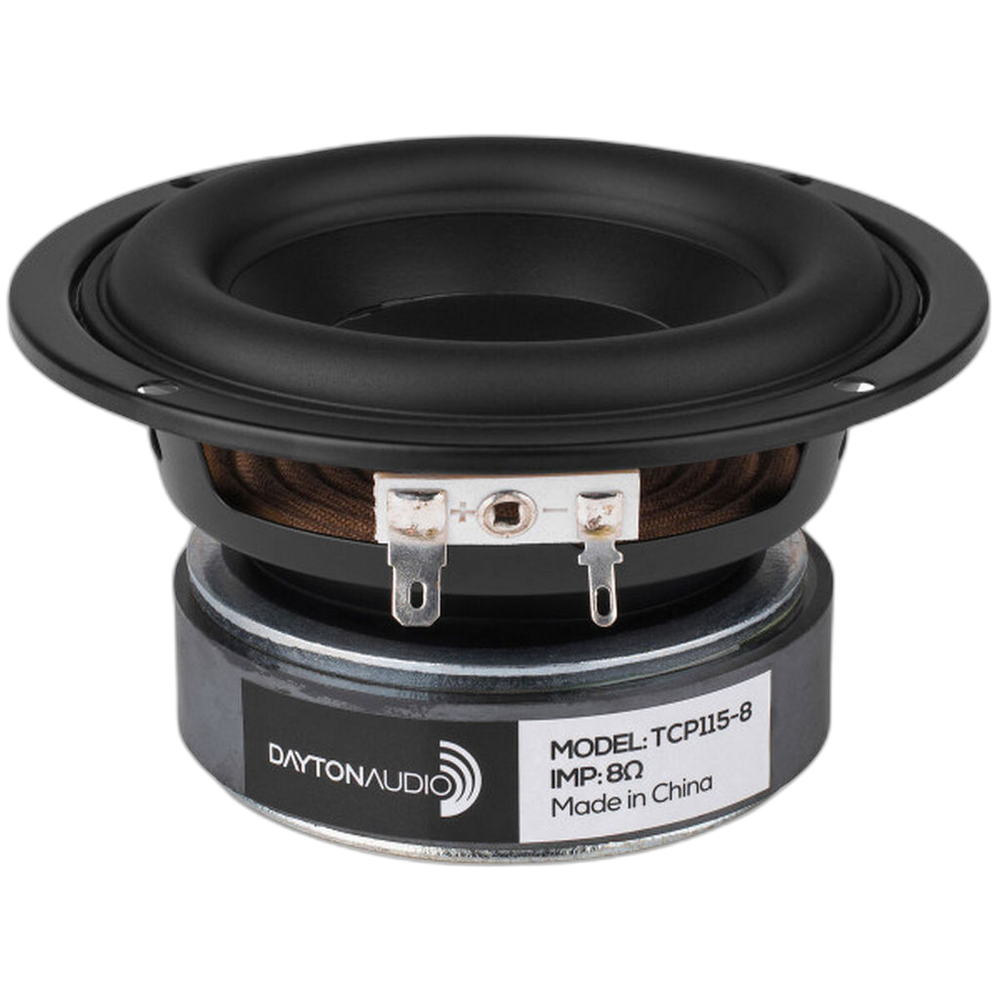 Dayton Audio - 4" Midbass Driver Paper - TCP115-8