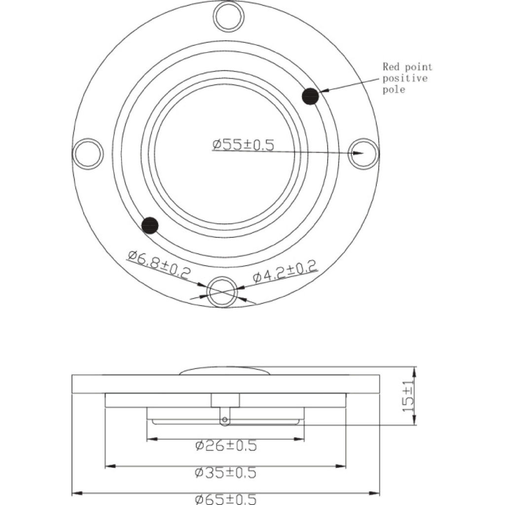 Dayton Audio - ¾" Tweeter Neo - TD20F-4