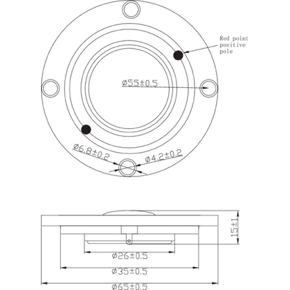Dayton Audio - ¾" Tweeter Neo - TD20F-4