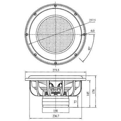 Dayton Audio - 10" Ultimax Subwoofer - UM10-22