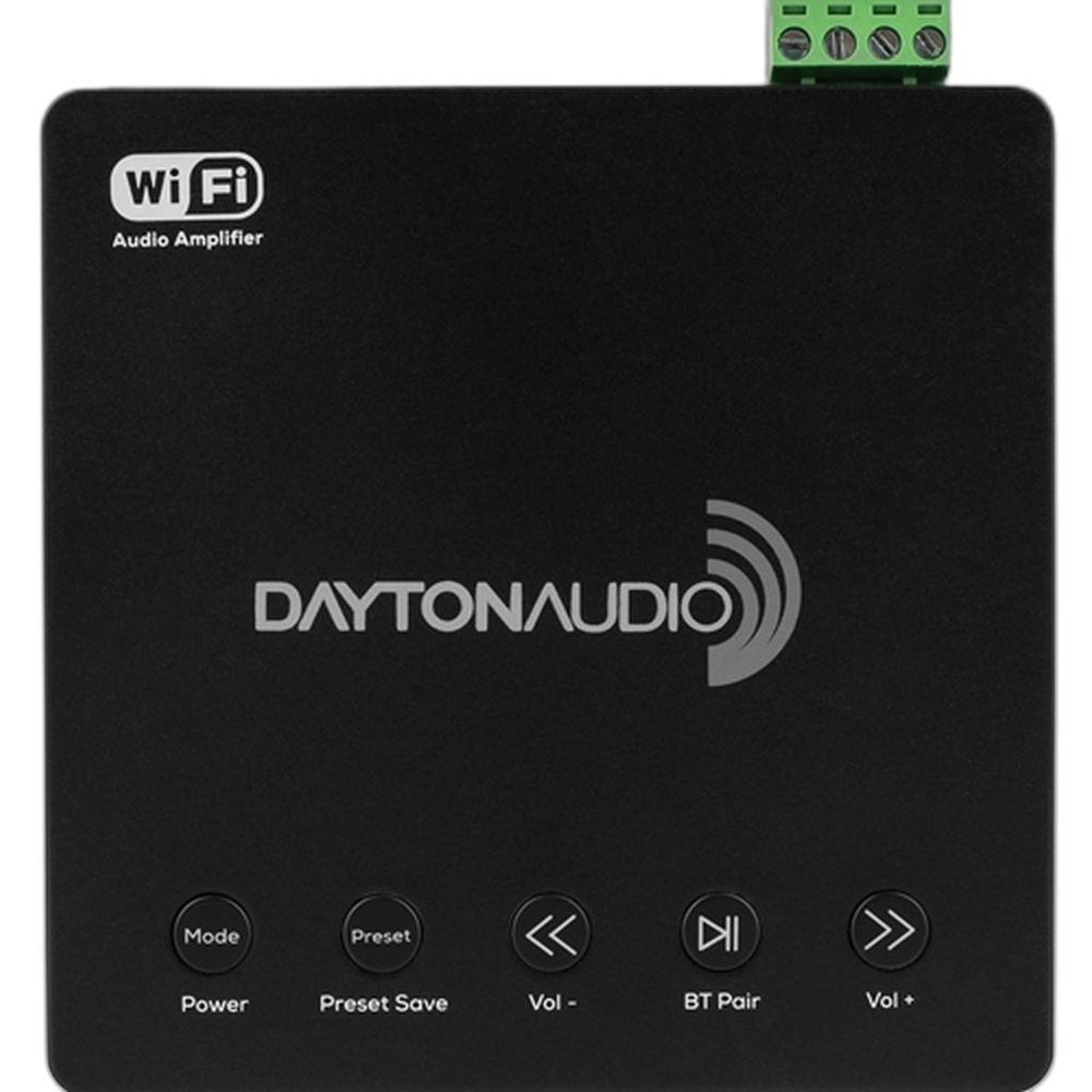 Dayton Audio - 20W Streaming Amplifier with WiFi & BT - WB40A